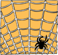 Johnny automatic spider on a spider web.png